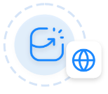 Icon of the delivery made by RankMyApp with complete media management