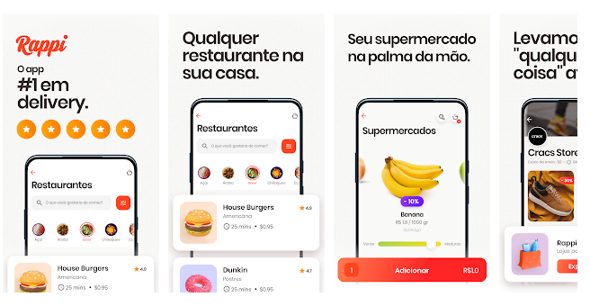 estratégia de aso, download de app, app store optimization, rappi, táticas de aso, screenshots