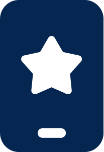 Imagem de uma estrela decorativa em fundo azul, perfeita para festas, decorações de eventos ou como símbolo de destaque em projetos criativos.
